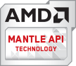 amd mantle api technology logo