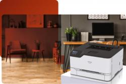 Компактен цветен принтер Ricoh P C200W