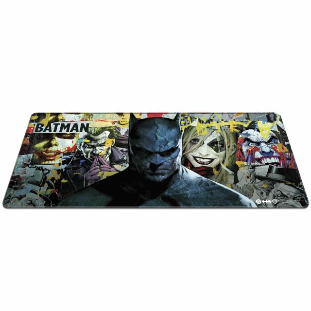 Mousepad DC Batman: Torn Collage - Batman and Villains, XL 