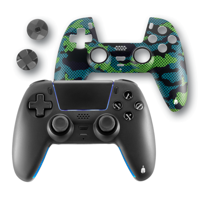 Безжичен геймпад Spartan Gear Sarissa за PC/PS4/PS5/Switch 