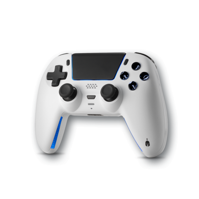 Wireless Gamepad Spartan Gear Sarissa за PC/PS4/PS5/Switch - White 