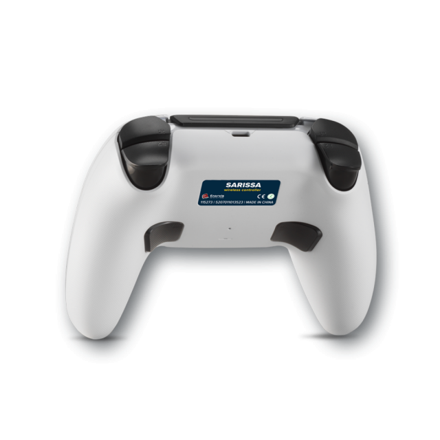 Wireless Gamepad Spartan Gear Sarissa за PC/PS4/PS5/Switch - White 