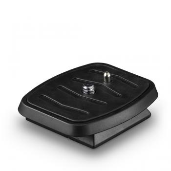 Hama Quick-Change Plate for Hama Tripods, 1/4", black