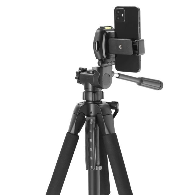 Hama "Action Smart 165 3D" Tripod with 3-way Head and Smartphone Holder 
