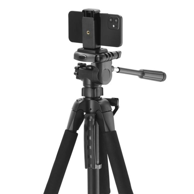 Hama "Action Smart 165 3D" Tripod with 3-way Head and Smartphone Holder 