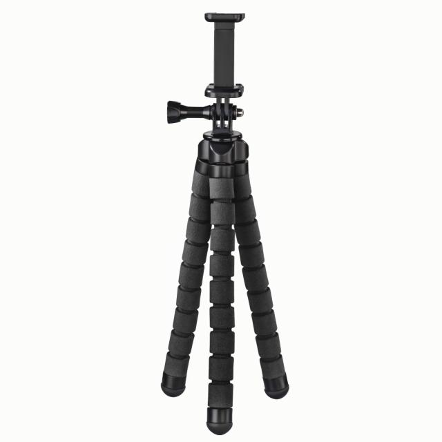 HAMA Трипод "Flex" за смартфон и GoPro, 26 см, черен 