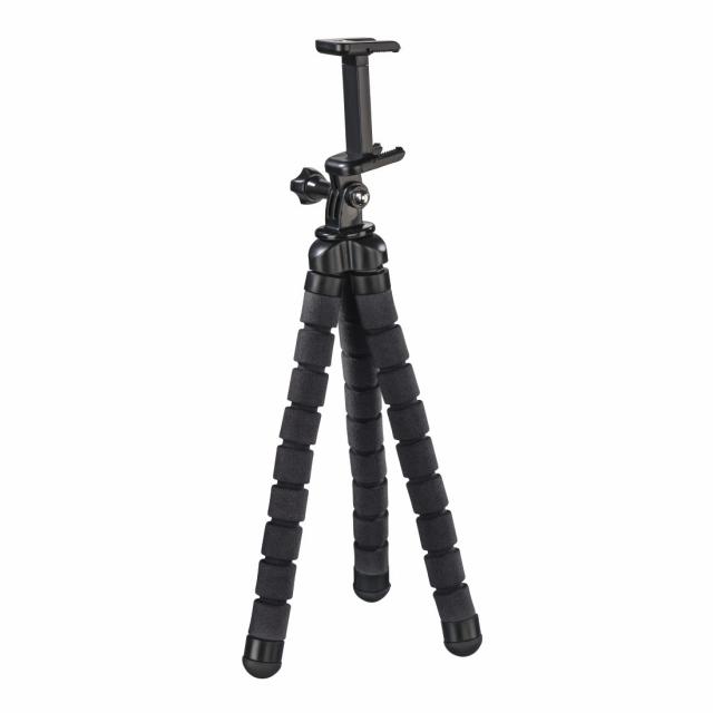 HAMA Трипод "Flex" за смартфон и GoPro, 26 см, черен 