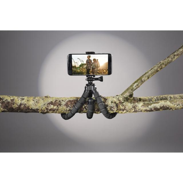HAMA Трипод "Flex" за смартфон и GoPro, 26 см, черен 