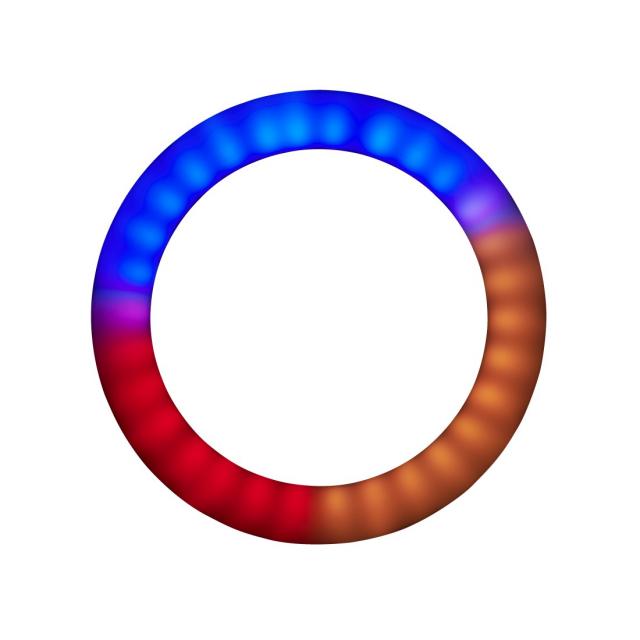 Hama "SpotLight FoldUp RGB 102" LED-RGB Ring Light, Smartphone Kit, Folding 