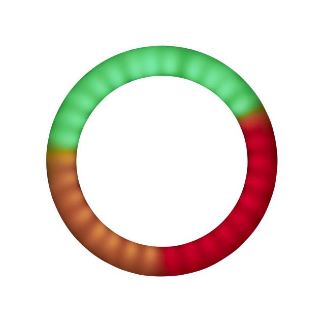 Hama "SpotLight FoldUp RGB 102" LED-RGB Ring Light, Smartphone Kit, Folding 