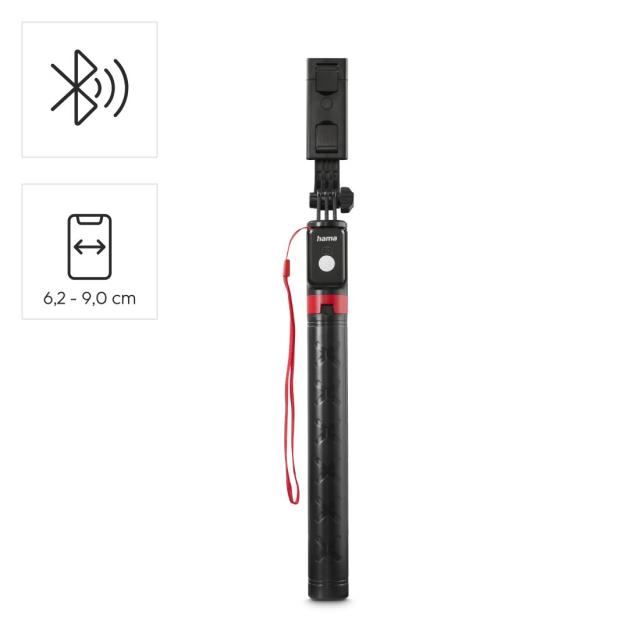Hama "Fancy Stand 170 II" Selfie Stick Tripod f. Mob. Phone, Bluetooth® Rem. Trg 