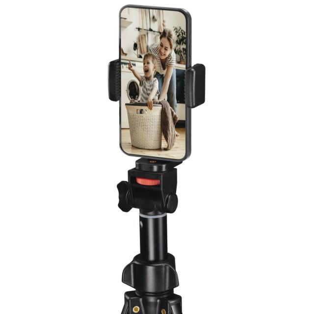 Hama "Rotary Smartphone II" 150 Tripod, Set w. Bluetooth Remote Shutter Release 