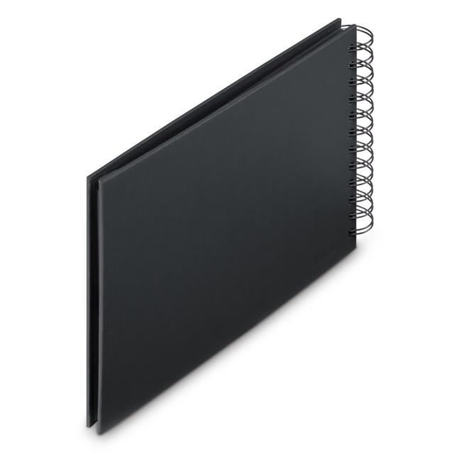Hama "Fine Art" Spiral Album, 24x17 cm, 50 Black Pages, New Black 