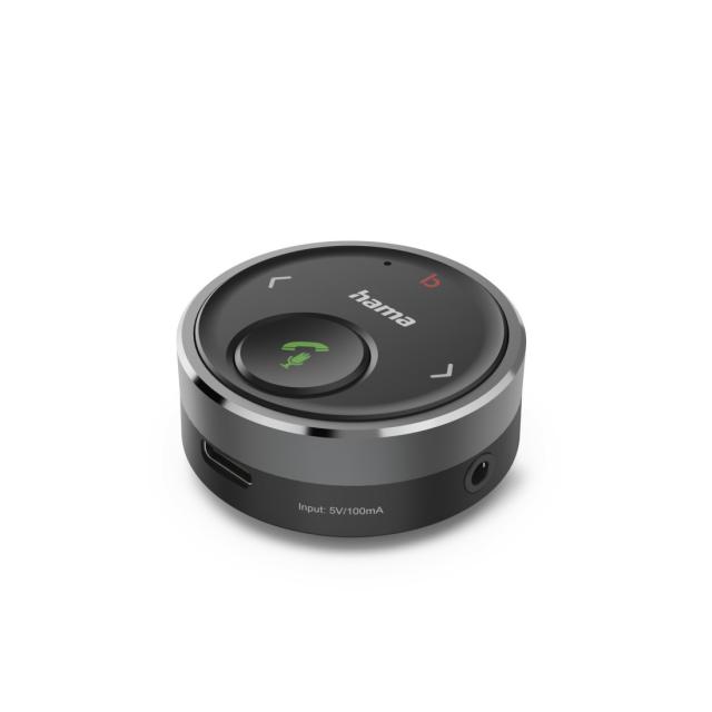 Hama Bluetooth® Receiver for Cars, 3.5 mm Plug, Voice Control, Hands-Free 