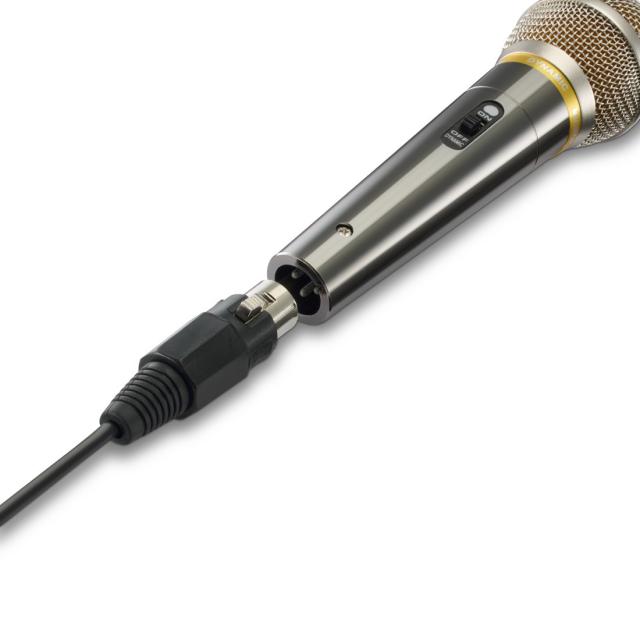 HAMA Аудио микрофон “Vocal Pro”, жак 6.35 mm, 3 m, On / Off бутон 