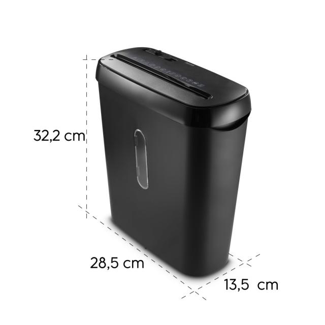 HAMA Шредер „Classic S61“, ниво на сигурност P2 T2 E2