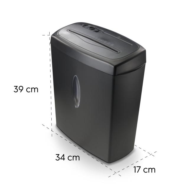 Hama “Safe X100CD” Document Shredder, Shredder with Security Level P4 T4 E3 