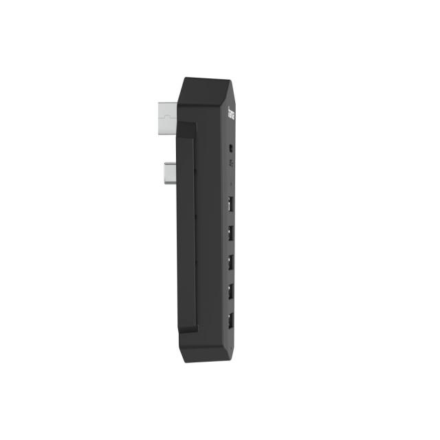Hama 6in1 USB-Hub for Playstation 5, 6 Ports (1x USB-C, 5x USB-A), black 
