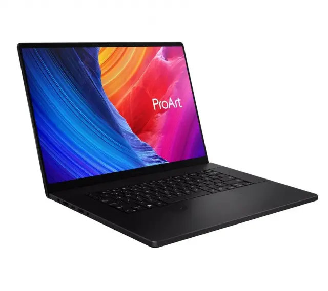 Лаптоп Asus Pro Art P16 H7606WP-SR254X - 16" OLED Touchscreen, AMD Ryzen AI 9 HX 370, 64GB RAM LPDDR5X, 2TB SSD, RTX 5070 8GB GDRR7, Win11 Pro 