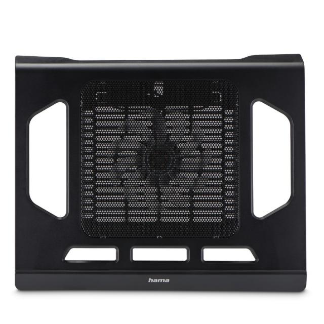 Hama "Black" Laptop Cooler, Quiet, up to 40 cm (15.6"), black 