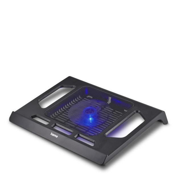 Hama "Black" Laptop Cooler, Quiet, up to 40 cm (15.6"), black 