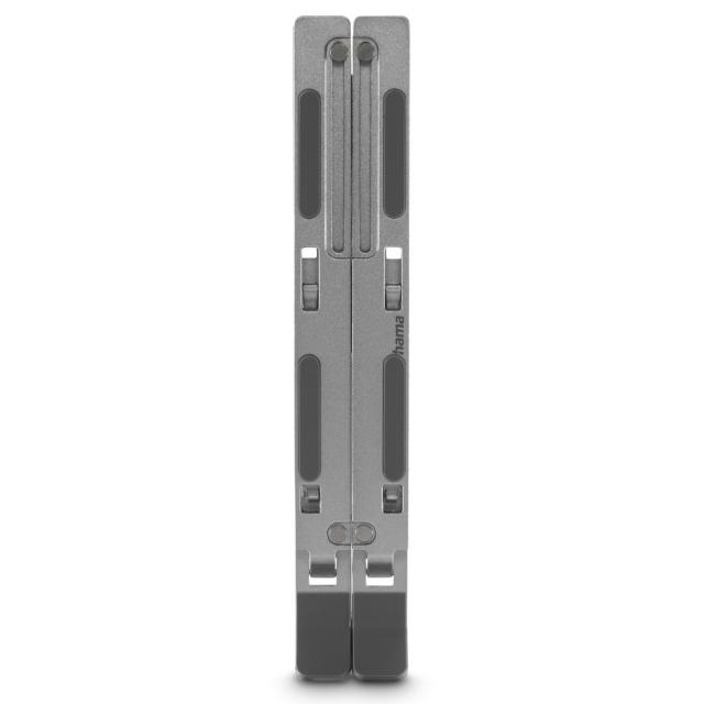 Hama "Aluminium" Laptop Stand, 6-stage Tilt, Folding, up to 40 cm (15.6"), silve 