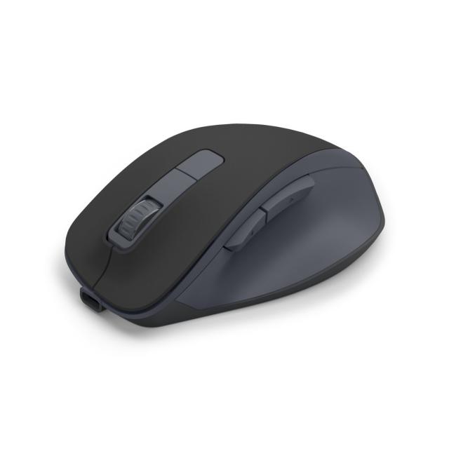 HAMA Безжична оптична мишка WM-500 Recharge , черна, 6 бут.,800/1200/1600 dpi, безшумна 