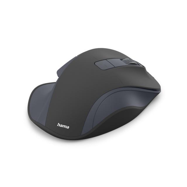 HAMA Безжична оптична мишка WM-500 Recharge , черна, 6 бут.,800/1200/1600 dpi, безшумна 