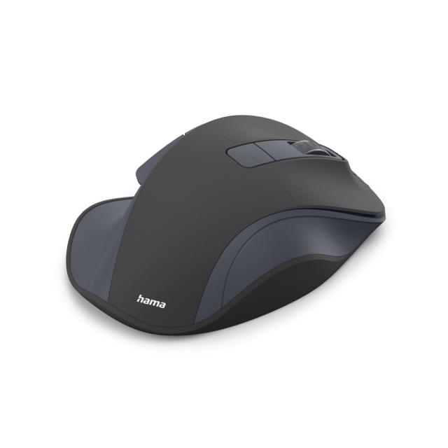 HAMA Безжична оптична мишка WM-500 Recharge , черна, 6 бут.,800/1200/1600 dpi, безшумна 
