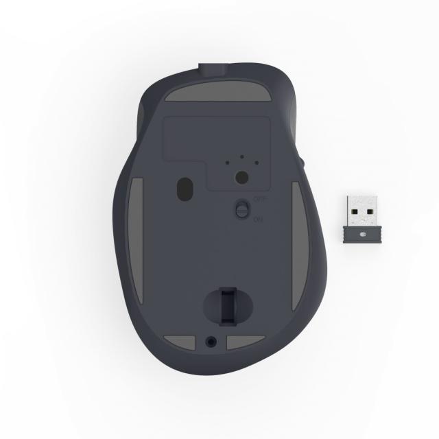 HAMA Безжична оптична мишка WM-500 Recharge , черна, 6 бут.,800/1200/1600 dpi, безшумна 