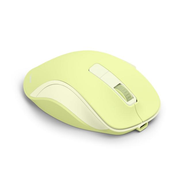 HAMA Безжична оптична мишка WM-500 Recharge, зелена, 6 бут.,800/1200/1600 dpi, безшумна 