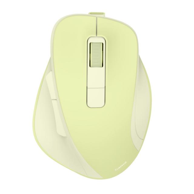 HAMA Безжична оптична мишка WM-500 Recharge, зелена, 6 бут.,800/1200/1600 dpi, безшумна 