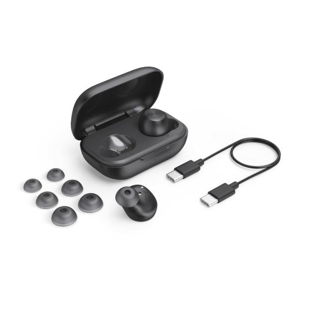 Hama Блутут слушалки “Spirit Chop II”, TWS, in-Ear, черни 