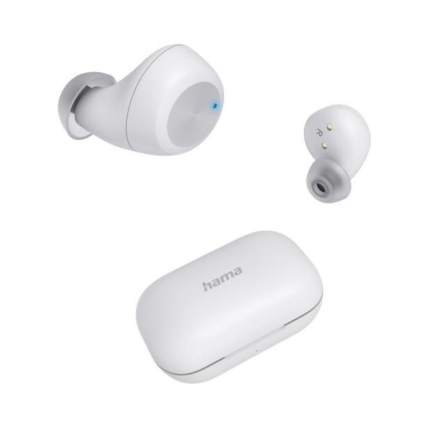 Hama Блутут слушалки “Spirit Chop II”, TWS, in-Ear, бяло 