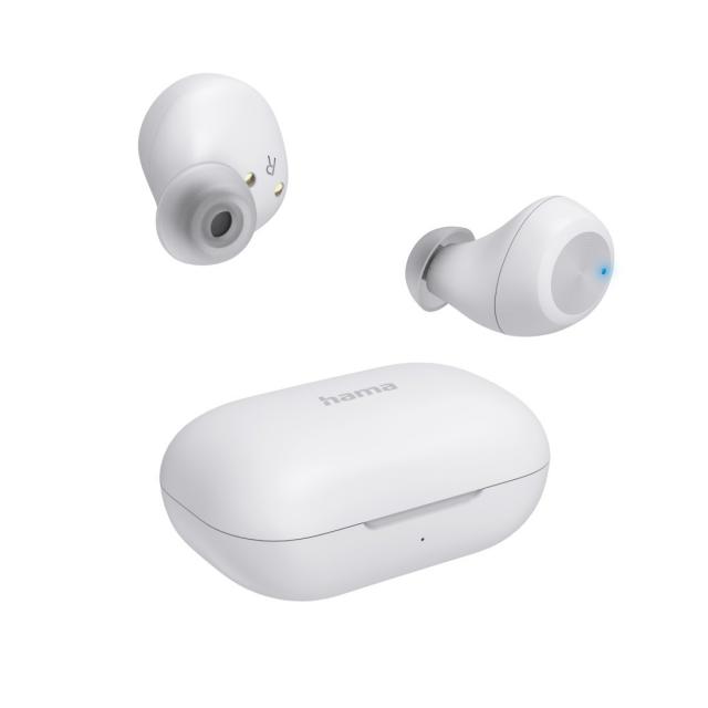 Hama Блутут слушалки “Spirit Chop II”, TWS, in-Ear, бяло 