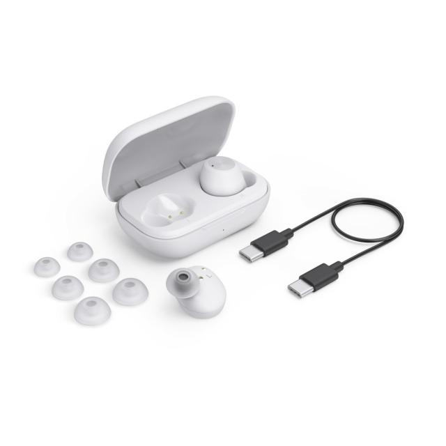 Hama Блутут слушалки “Spirit Chop II”, TWS, in-Ear, бяло 