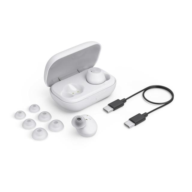 Hama Блутут слушалки “Spirit Chop II”, TWS, in-Ear, бяло 