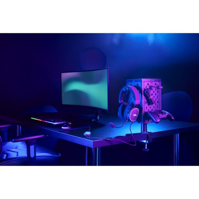 uRage модулен комплект Peg Board, монтаж на стена/маса, черен 