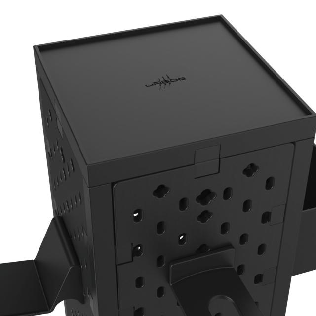 uRage модулен комплект Peg Board, монтаж на стена/маса, черен 