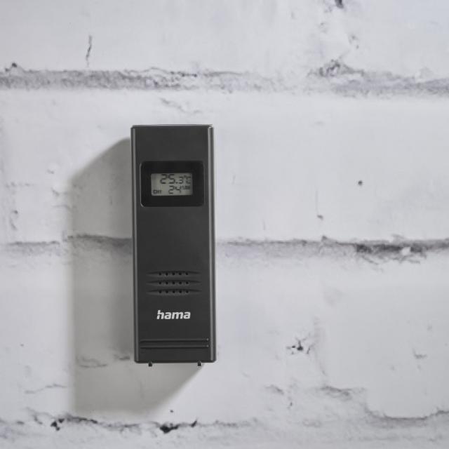 HAMA Електронна метеостанция "Premium", цветен LED дисплей 