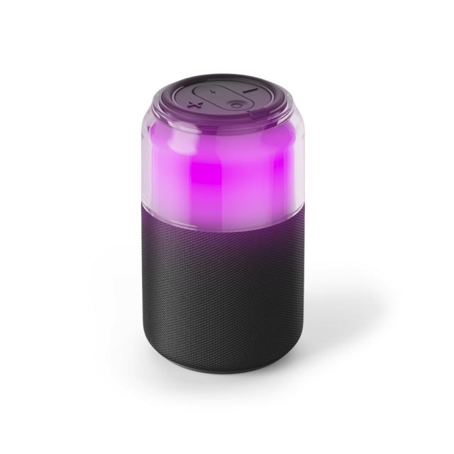 HAMA Блутут колонка "Can Speaker" 5 W, 4 LED режима на осветление 