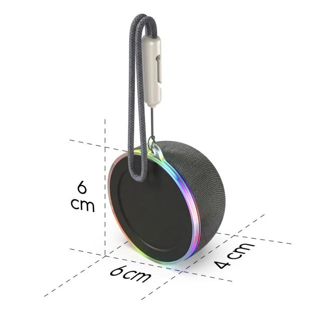 HAMA Блутут колонка "MagBuddy", 5 W, сива 