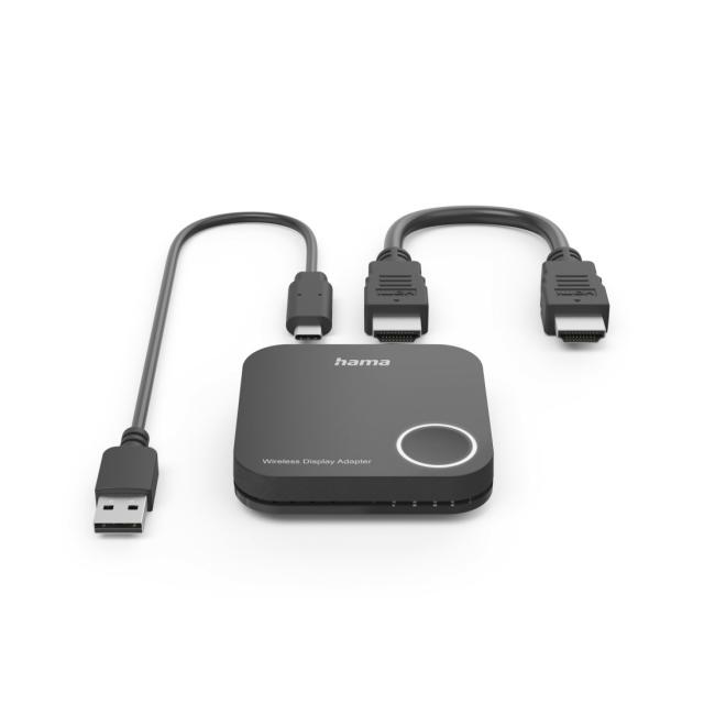 HAMA Безжичен HDMI адаптер за дисплей, Full HD 1080p, вкл. кабел 