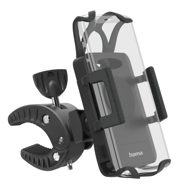 Hama "Strong" Bicycle Mobile Phone Holder, 360-degree Rotation, Univers. for Sma 