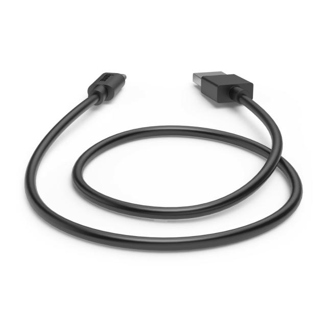 Hama Charging Cable, USB-A - USB-C, 0.5 m, black 