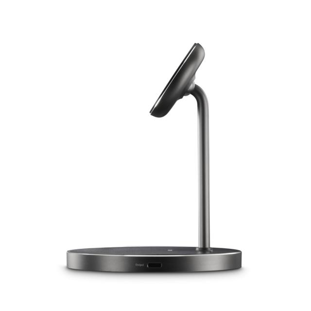 Hama Wireless Qi2 Charger, Inductive Fast Charging, Charging Station Stand, 15 W 