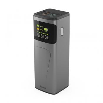 Hama “High Power” Power Pack, 65 W, 20000 mAh, 2x USB-C, USB-A, Fast Charging