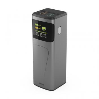 Hama “”High Power” Power Pack, 150 W, 24000 mAh, 2x USB-C, USB-A, Quick Charging