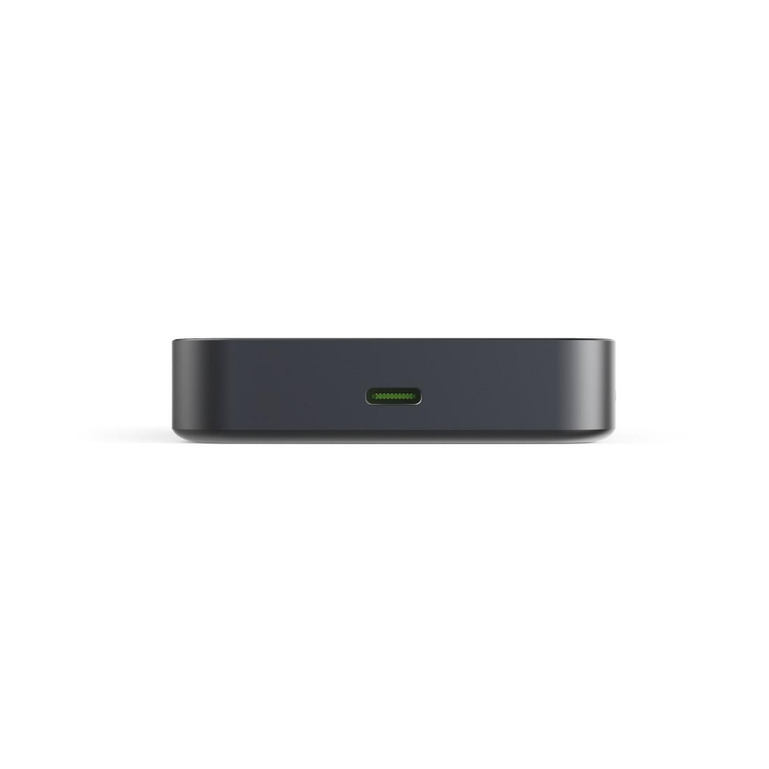 HAMA Безжична външна батерия Qi2, 10000mAh, индуктивно зареждане, антрацит