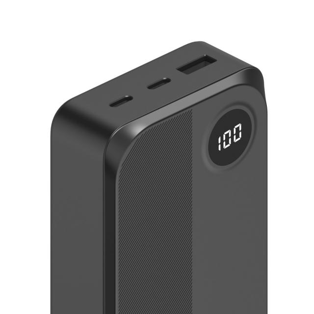 Hama Power Pack 20000 mAh, 3 outputs: 2 x USB-C, 1 x USB-A, black 